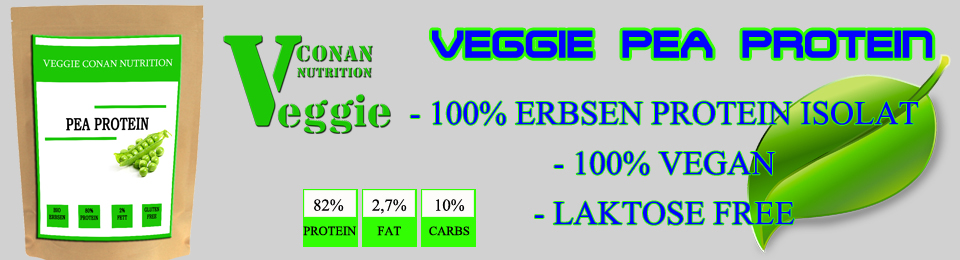 Conan Nutrition Veggie PEA protein banner